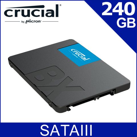 美光Micron Crucial BX500 240GBSATAⅢ固態硬碟