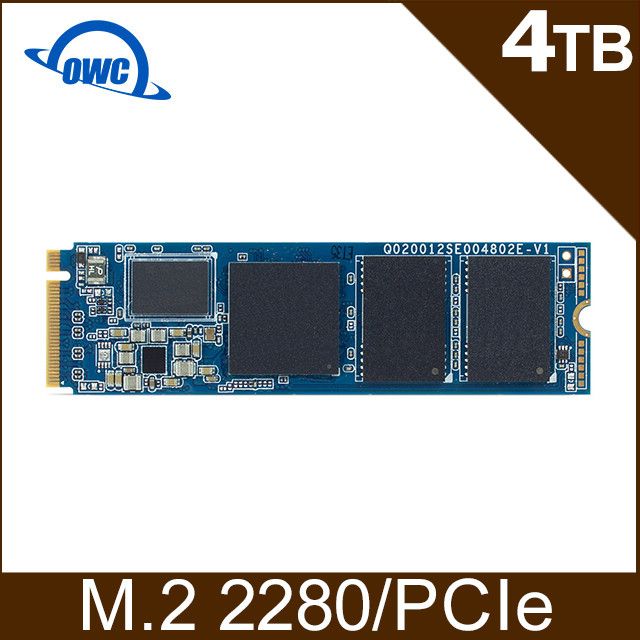 OWC Aura P12 4TB NVMe PCIe SSD 固態硬碟- PChome 24h購物