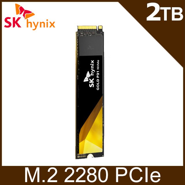 SK Hynix Gold P31 Gen3 2TB PCIe SSD - PChome 24h購物