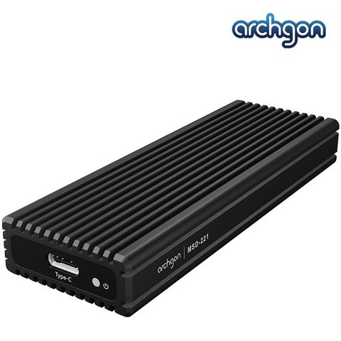 archgon M.2 NVMe USB3.1 GEN2 Type-C SSD 外接盒(MSD-221)