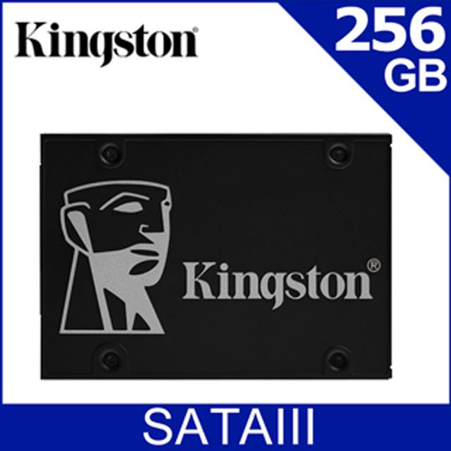 Kingston 金士頓  KC600 SATA-3 256GB SSD 固態硬碟 