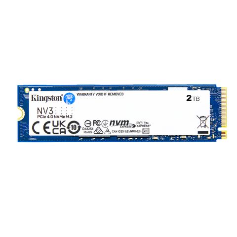 Kingston 金士頓 NV3 2TB M.2 2280 NVMe SSD 固態硬碟 (SNV3S/2000G)