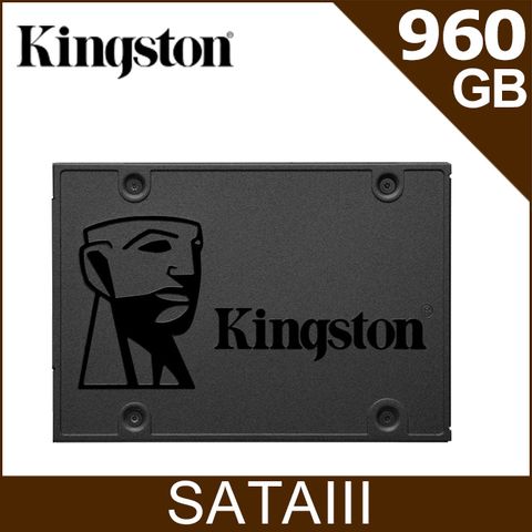 金士頓 Kingston A400 960GB SATA-3 (2.5吋)SSD 固態硬碟 (SA400S37/960G)