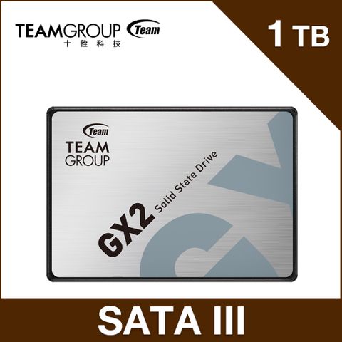 Team 十銓 GX2 1TB 2.5吋 SATAIII SSD 固態硬碟