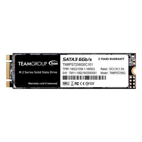 【福利品】TEAM十銓 MS30 M.2-2280 SATAIII 256GB 固態硬碟