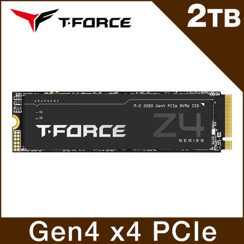 【TEAM 十銓】 T-FORCE Z44A7Q  2TB M.2 PCIe Gen4固態硬碟