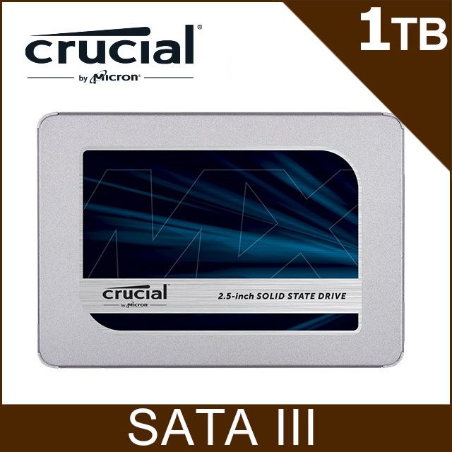 美光Micron Crucial MX500 4TB SATAⅢ 固態硬碟- PChome 24h購物