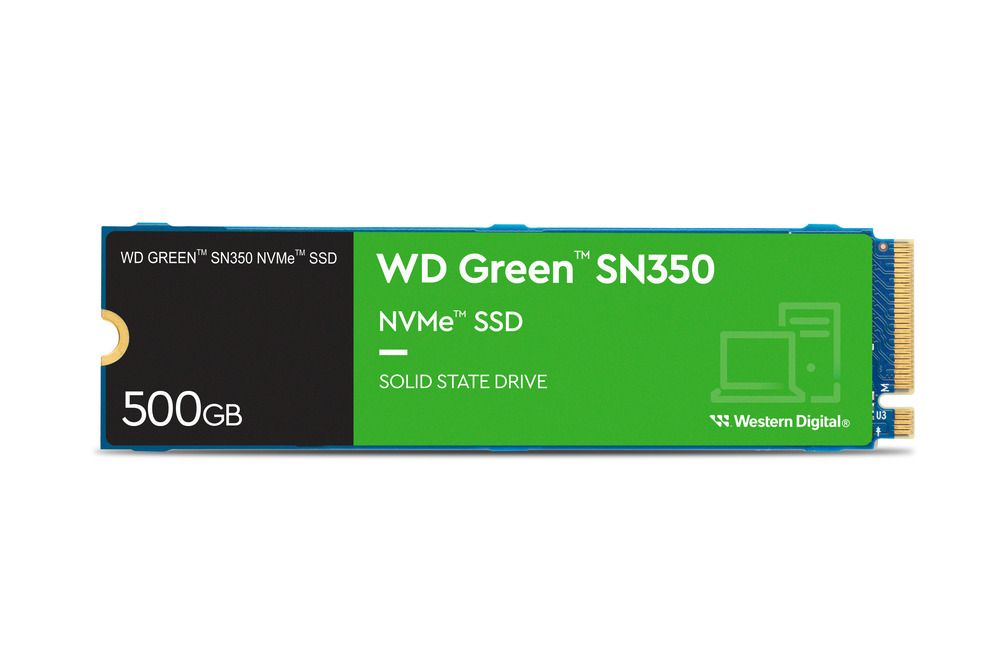 WD 威騰  綠標 SN350 500GB M.2 PCIe NVMe SSD