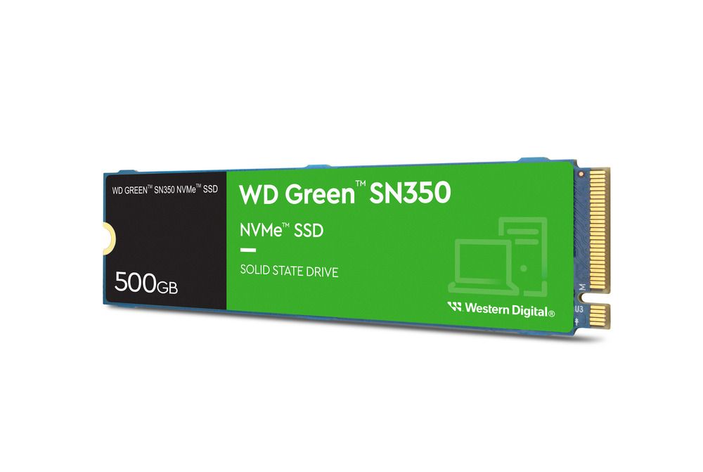 WD 威騰  綠標 SN350 500GB M.2 PCIe NVMe SSD