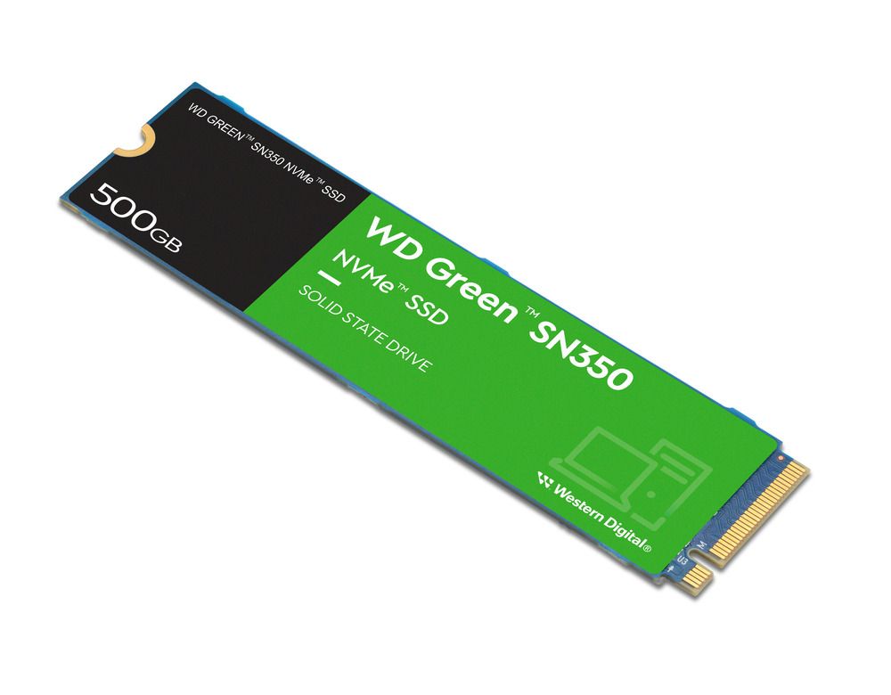 WD 威騰  綠標 SN350 500GB M.2 PCIe NVMe SSD