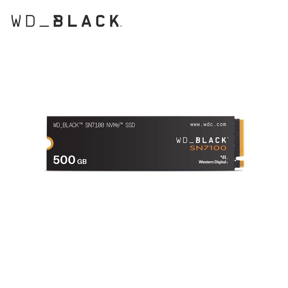 WD 威騰 黑標 SN7100 500GB M.2 PCIe 4.0 NVMe SSD 固態硬碟