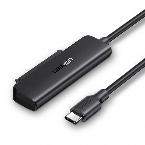 綠聯 USB-C/Type-C轉SATA 2.5吋硬碟SSD便捷傳輸線 支援6TB