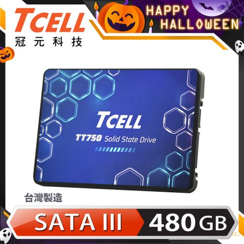 TCELL 冠元 - TT750 480GB 2.5吋 SATAIII SSD固態硬碟