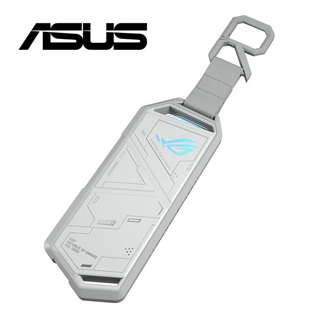 ASUS 華碩 ROG Strix Arion White M.2 NVMe SSD 外接盒 (潮競白)