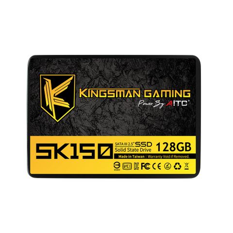 AITC 艾格 KINGSMAN SK150 128GB 2.5吋 SATAⅢ SSD 固態硬碟