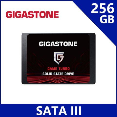Gigastone Game Turbo SSD 256GB SATA III 2.5吋固態硬碟(最高讀取520MB/s)