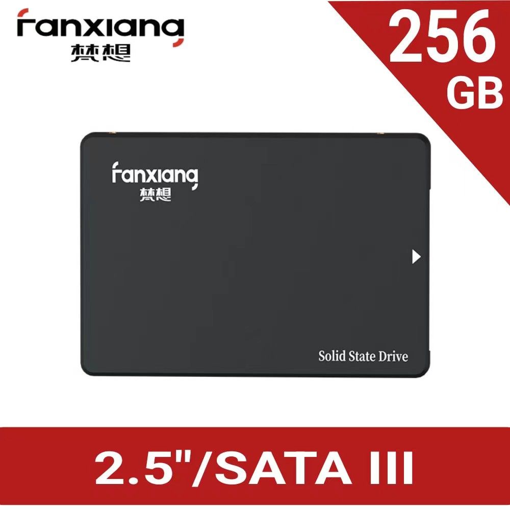 FANXIANG梵想S101 256GB SATAIII 6Gb/s 2.5吋SSD固態硬碟讀速550MB/秒