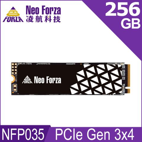 極速體驗Neo Forza 凌航 NFP035 256GB Gen3 PCIe SSD固態硬碟