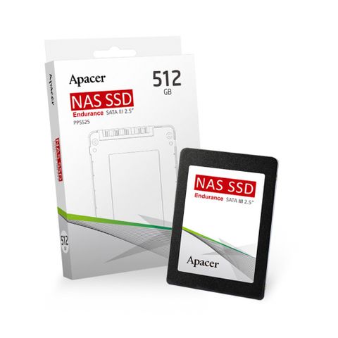 Apacer 宇瞻 PPSS25 512GB 2.5吋 NAS SSD固態硬碟(AP512GPPSS25-R)