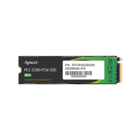 宇瞻 Apacer AS2280Q4X 4TB M.2 PCIe Gen4 SSD