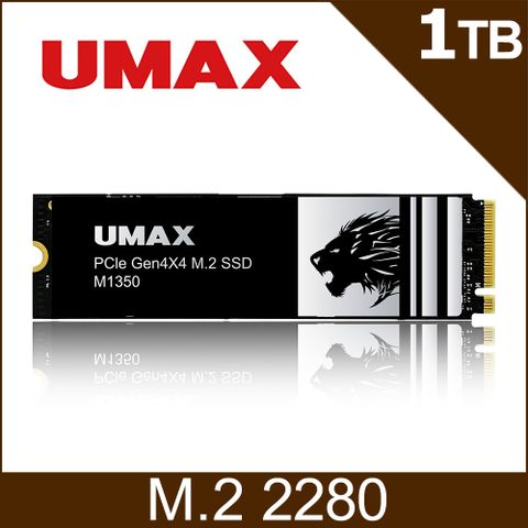 UMAX M1350 1T M.2 2280 PCIe 固態硬碟