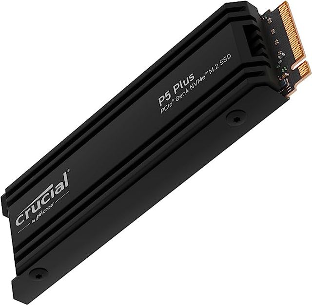 美光Micron Crucial P5 Plus 2TB Gen4 NVMe M.2 SSD 固態硬碟(含散熱器