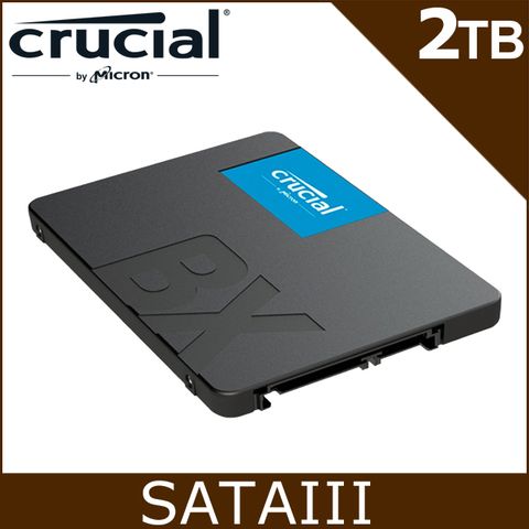 Micron 美光 Crucial BX500 2TB SATA 固態硬碟