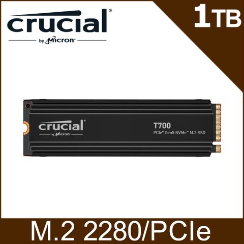 Micron 美光 Crucial T700 1TB (Gen5 M.2) SSD