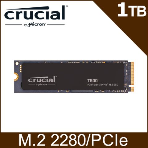 Micron 美光 Crucial T500 1TB (PCIe Gen4 M.2) SSD