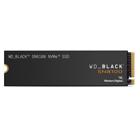 WD BLACK 黑標 SN8100 1TB Gen5 NVMe PCIe SSD固態硬碟 (WDS100T1X0M)