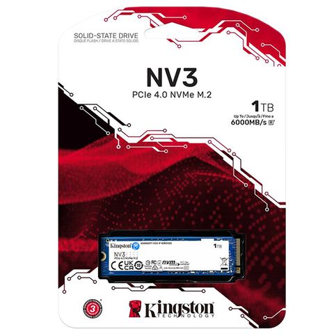 Kingston 金士頓 1TB 1T NV3 M.2 2280 Nvme PCIE 4 SSD SNV3S/1000G 固態硬碟