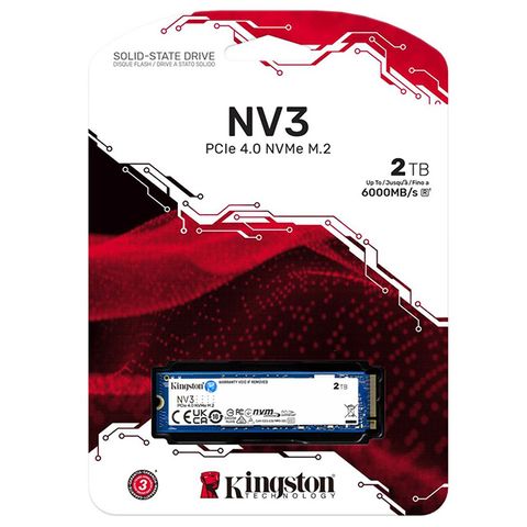 Kingston 金士頓 2TB 2T NV3 M.2 2280 Nvme PCIE 4 SSD SNV3S/2000G 固態硬碟