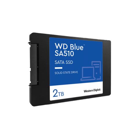 WD BLUE藍標 SA510 2TB 2.5吋 SATA SSD固態硬碟(WDS200T3B0A)