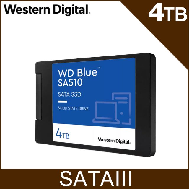 WD 威騰Red紅標SA500 4TB 2.5 吋NAS SATA SSD固態硬碟 WD 威騰Red紅標SA500 4TB 2.5 吋NAS SATA SSD固態硬碟