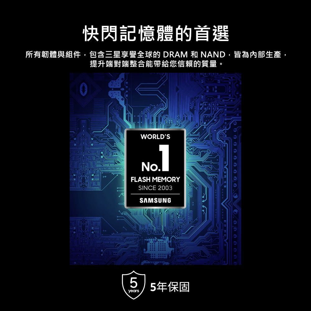SAMSUNG 三星980 PRO 含散熱片2TB NVMe M.2 2280 PCIe 固態硬碟(MZ