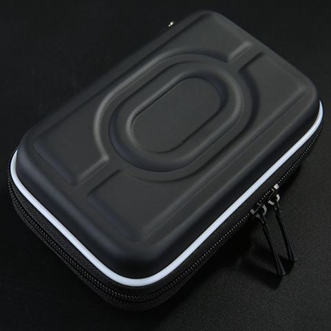 SPACE 移動防震硬殼收納包(適2.5吋硬碟/行動電源/相機/記憶卡/3C產品)-黑色