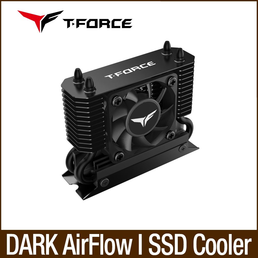 Team 十銓 電競T-FORCE DARK AirFlow I SSD M.2 2280散熱器 