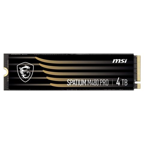 MSI微星 SPATIUM M480 PRO 4TB Gen4 PCIe SSD