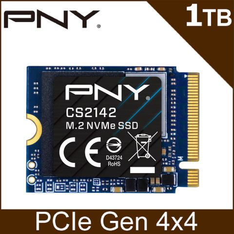 PNY CS2142 1TB M.2 2230 PCIe 4.0 SSD