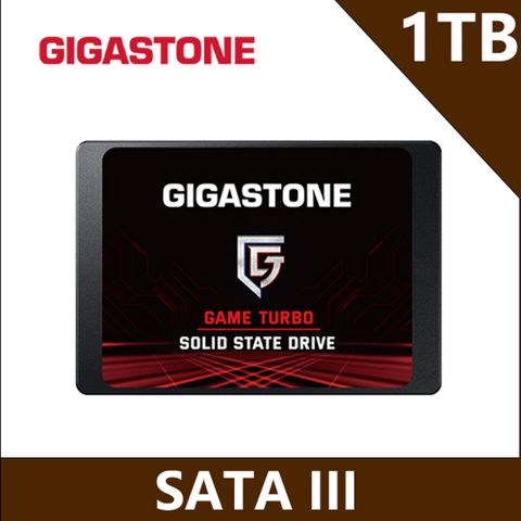 Gigastone Game Turbo SSD 1TB SATA III 2.5吋固態硬碟(最高讀取560MB/s)