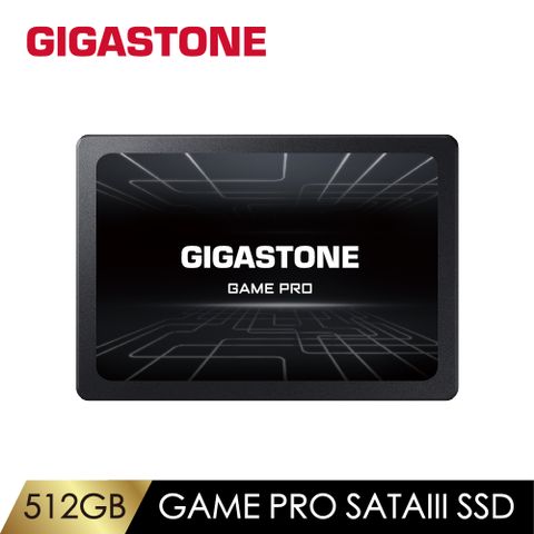 Gigastone 立達 GAME PRO 512G 2.5吋固態硬碟SSD