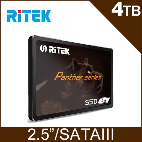 ★台灣製造，品質保證★RITEK錸德 4TB SATA-III 2.5吋 SSD固態硬碟