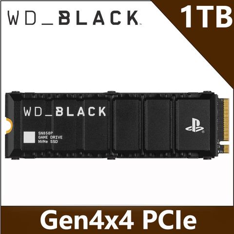★Sony PS5官方唯一授權認證★加送無線充電盤 送完為止★WD_BLACK 黑標 SN850P 1TB M.2 NVMe PCIe SSD固態硬碟 OFFICIALLY LICENSED FOR PS5
