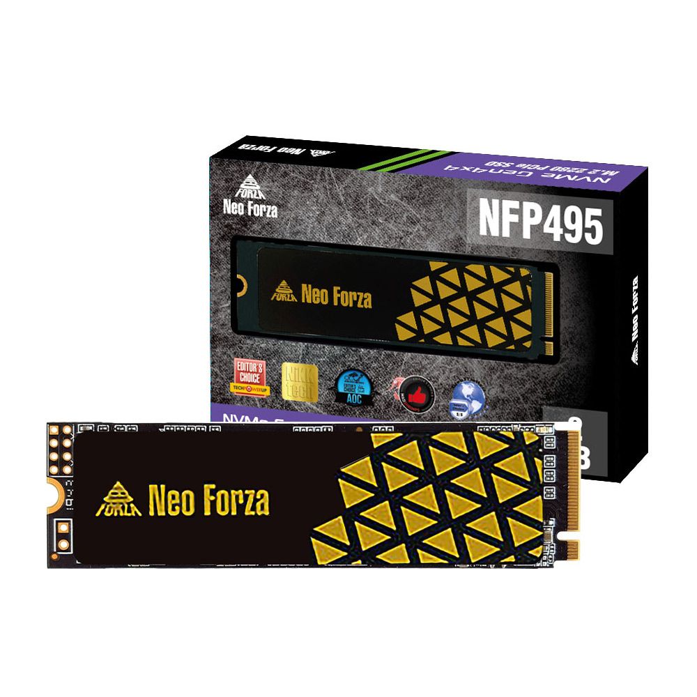 Neoforza Neo Forza 凌航 NFP495 1TB PCIe Gen4x4石墨烯厚銅散熱片