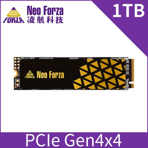 Neo Forza 凌航 NFP4Q5  1TB  Gen4x4  M.2 2280 PCIe 固態硬碟