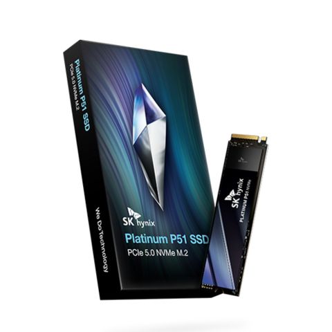 SK Hynix Platinum P51 Gen5 1TB PCIe SSD