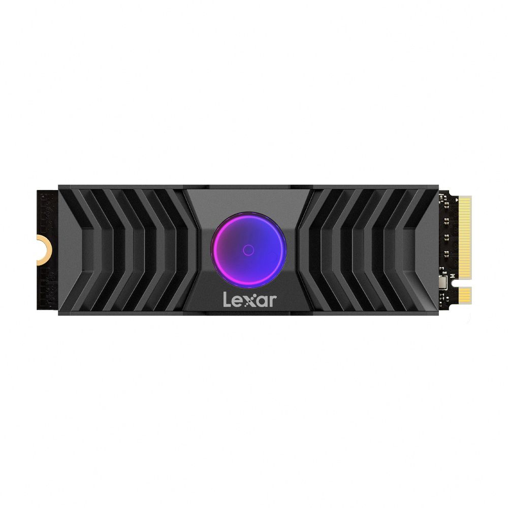 Lexar 雷克沙 NM1090 M.2 2280 PCIe Gen5x4 1TB 固態硬碟(含RGB風扇散熱片)