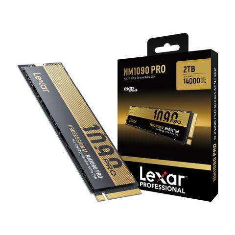 Lexar 雷克沙 NM1090PRO M.2 2280 PCIeGen5x4 2TB 固態硬碟