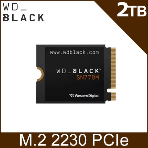 [組合]WD SN770M 2TB SSD+華碩 ROG Strix Arion SSD外接盒(Lite版)