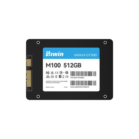 BIWIN 佰維 M100 512GB SATA 固態硬碟